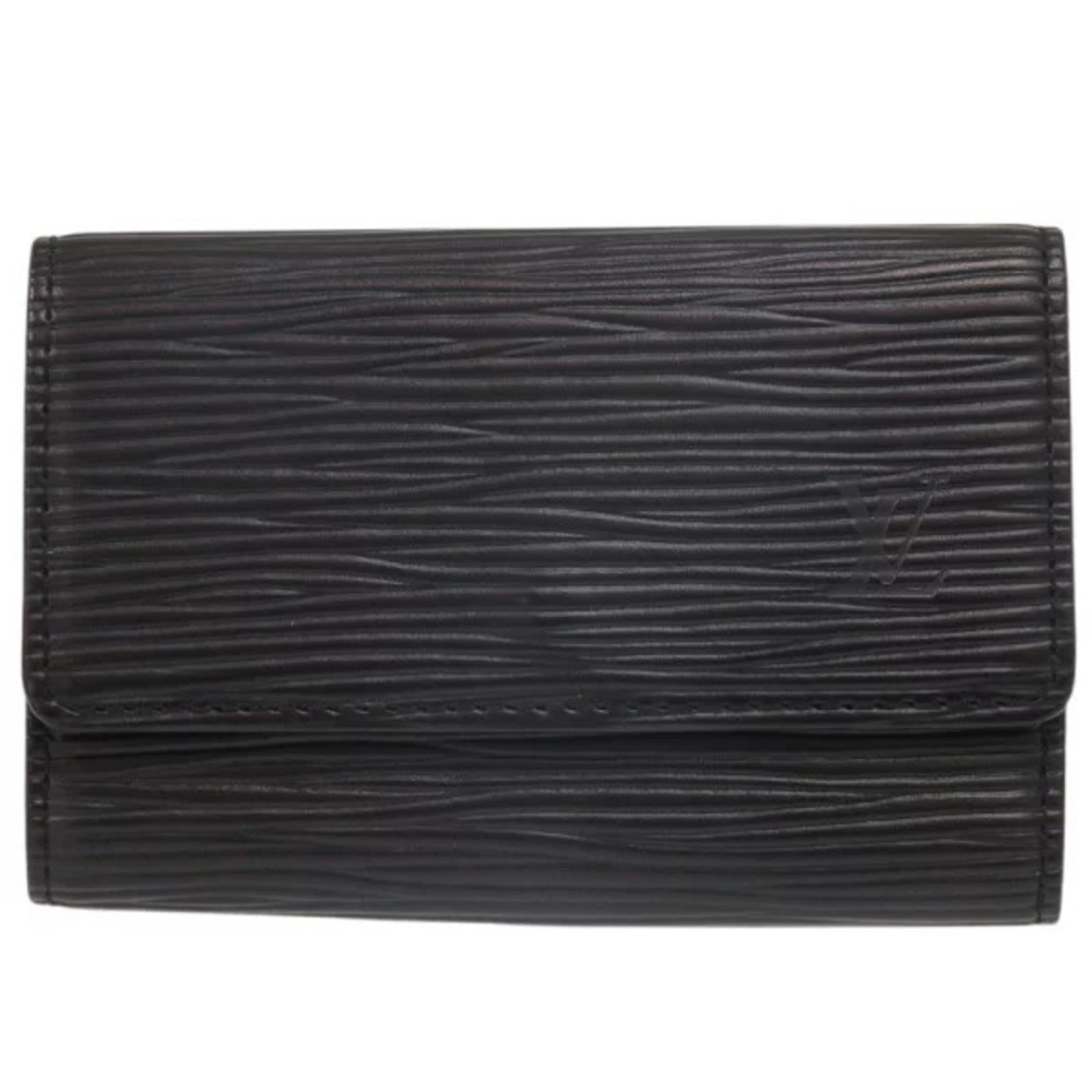 Louis Vuitton Multicles Epi leather black case LV